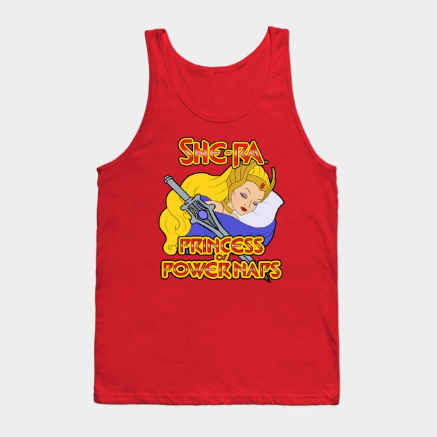 She-Ra, Princess of Power Naps Tank Top by Ellador